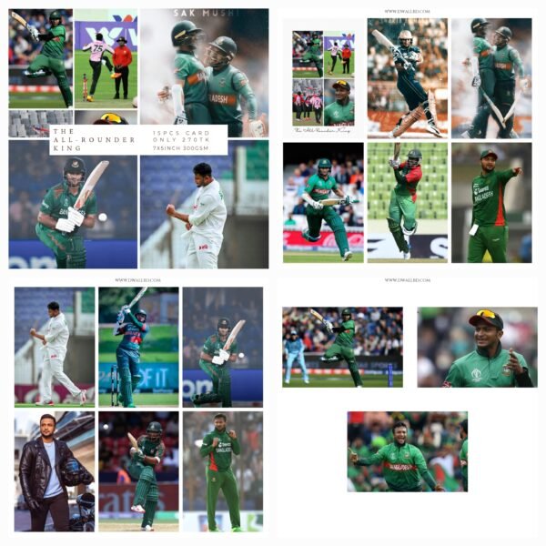 Shakib – The All-Rounder King Poster Set - Image 2