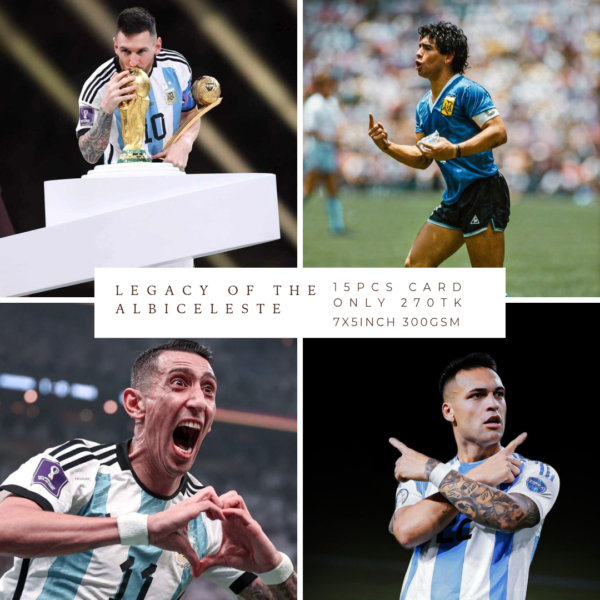 🇦🇷 Argentina Legacy Wall Poster Bundle ⚽