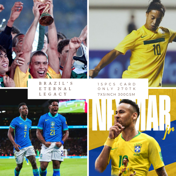 Brazil Legacy Wall Poster Bundle ⚽