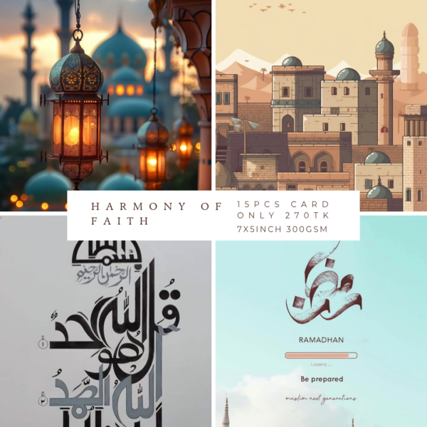 🌙 Aesthetic Islamic Wall Poster Card Bundle