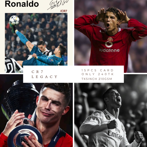 CR7 Legacy Set: Wall Poster Card Bundle ⚽