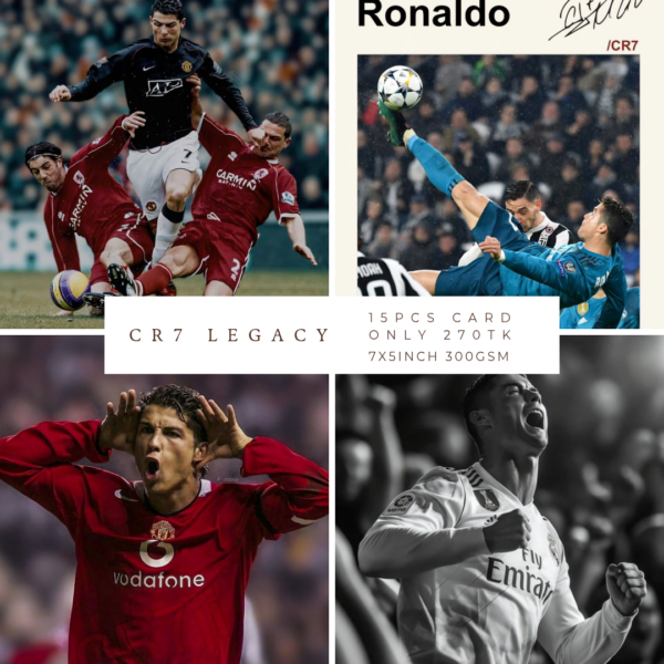 CR7 Legacy – Premium 300 GSM Football Poster Set