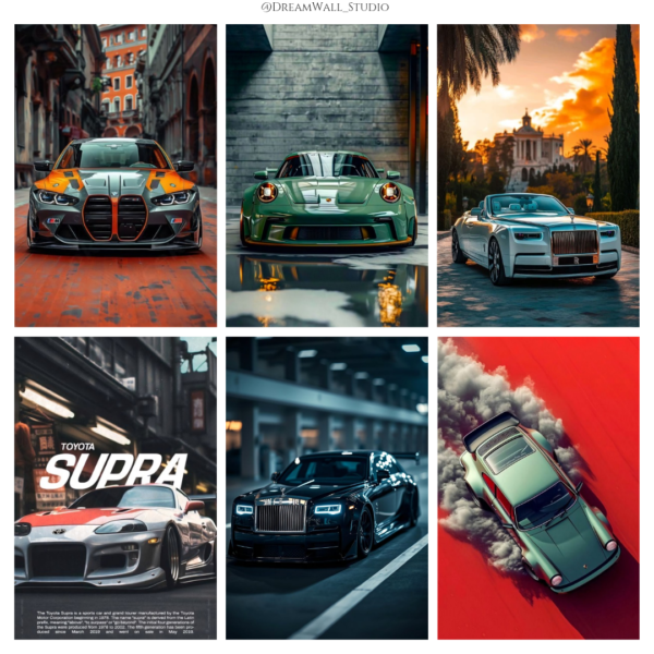 🏎️ Fuel and Fury Poster Bundle – Ignite Your Passion for Speed! 🔥 - Image 2