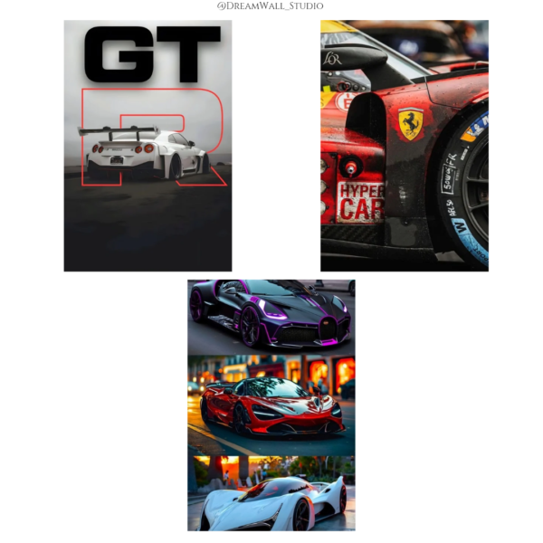 🏎️ Fuel and Fury Poster Bundle – Ignite Your Passion for Speed! 🔥 - Image 3