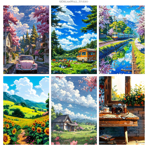 🌄 Whispering Horizons Poster Bundle - Image 3