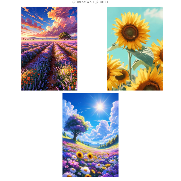 🌸 Blossoming Horizons Wall Poster Set - Image 4