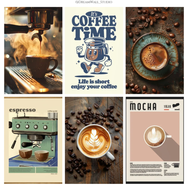 ☕ Coffee Spectrum Wall Poster Set - Image 2