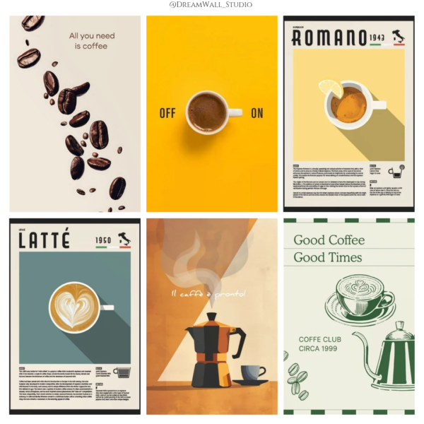 ☕ Coffee Spectrum Wall Poster Set - Image 3