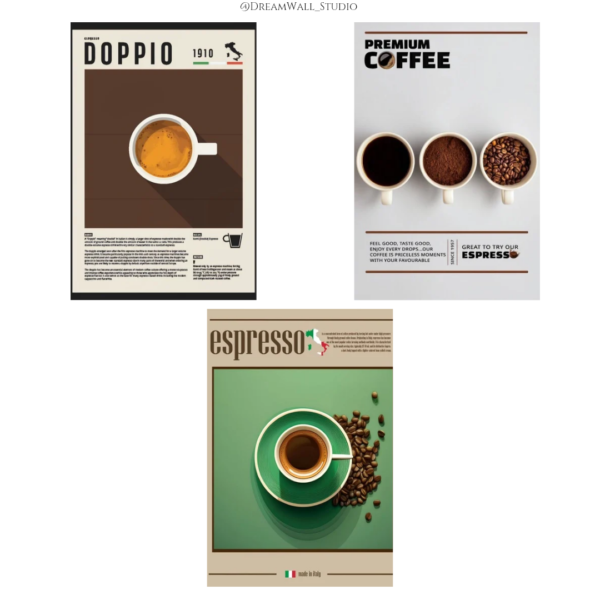 ☕ Coffee Spectrum Wall Poster Set - Image 4