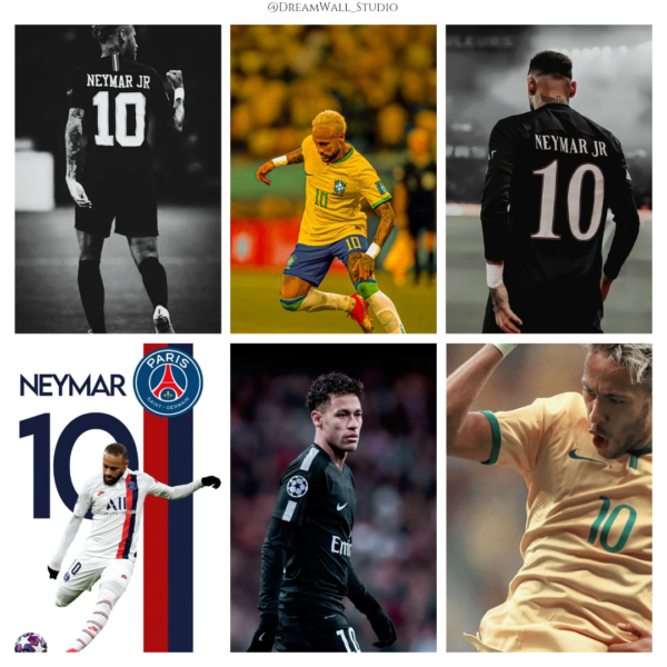 Neymar Jr Moments: Wall Poster Card Bundle ⚽ - Image 2