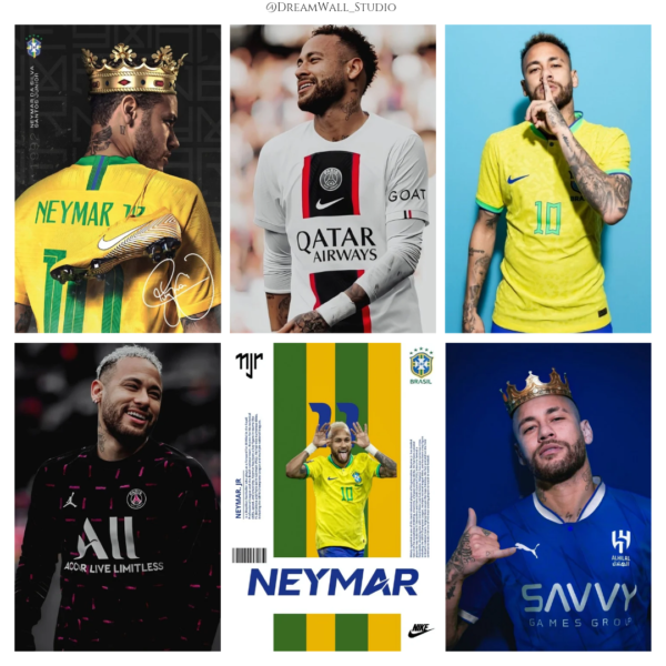 Neymar Jr Moments: Wall Poster Card Bundle ⚽ - Image 3