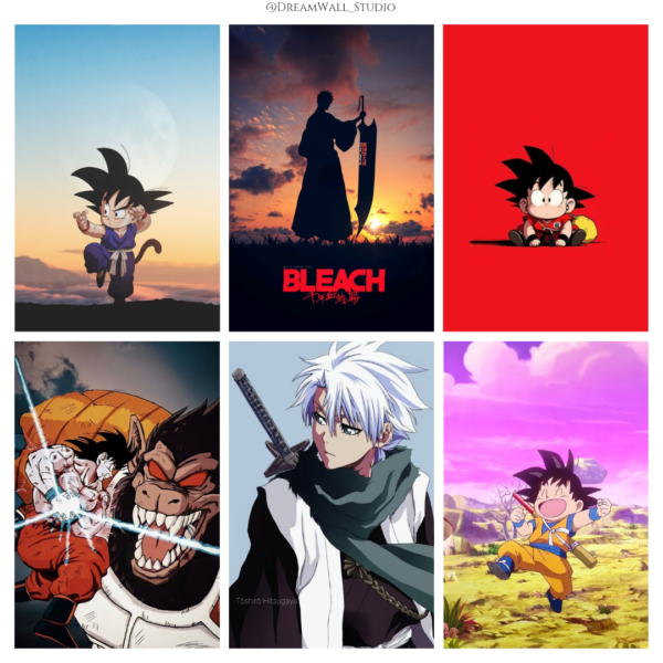 Power Beyond Limits Wall Poster Set – Bleach x Dragon Ball Z - Image 2