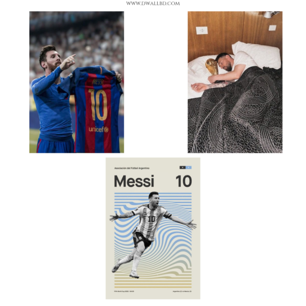 Messi Chronicles – Premium 300 GSM Football Poster Set - Image 5