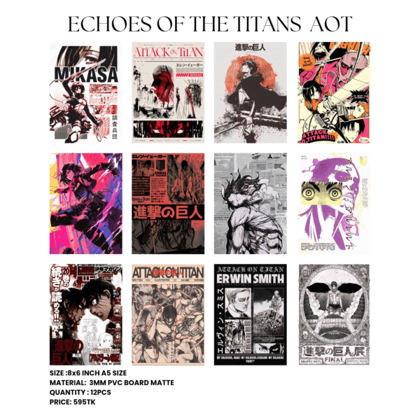 Anime PVC Board Collections - Image 11
