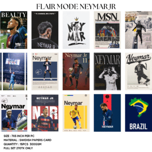 Flair Mode Neymar Poster Card Set