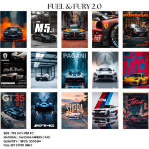 Fuel and Fury 2.0 Poster Card Set