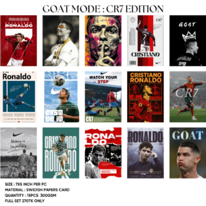 Goat Mode CR7 Edition Poster Card Set