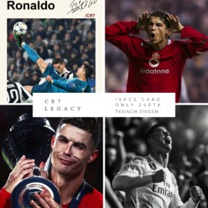 CR7 Legacy Set: Wall Poster Card Bundle ⚽