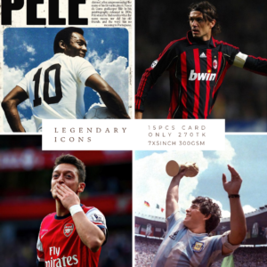 Legendary Football Icons Poster