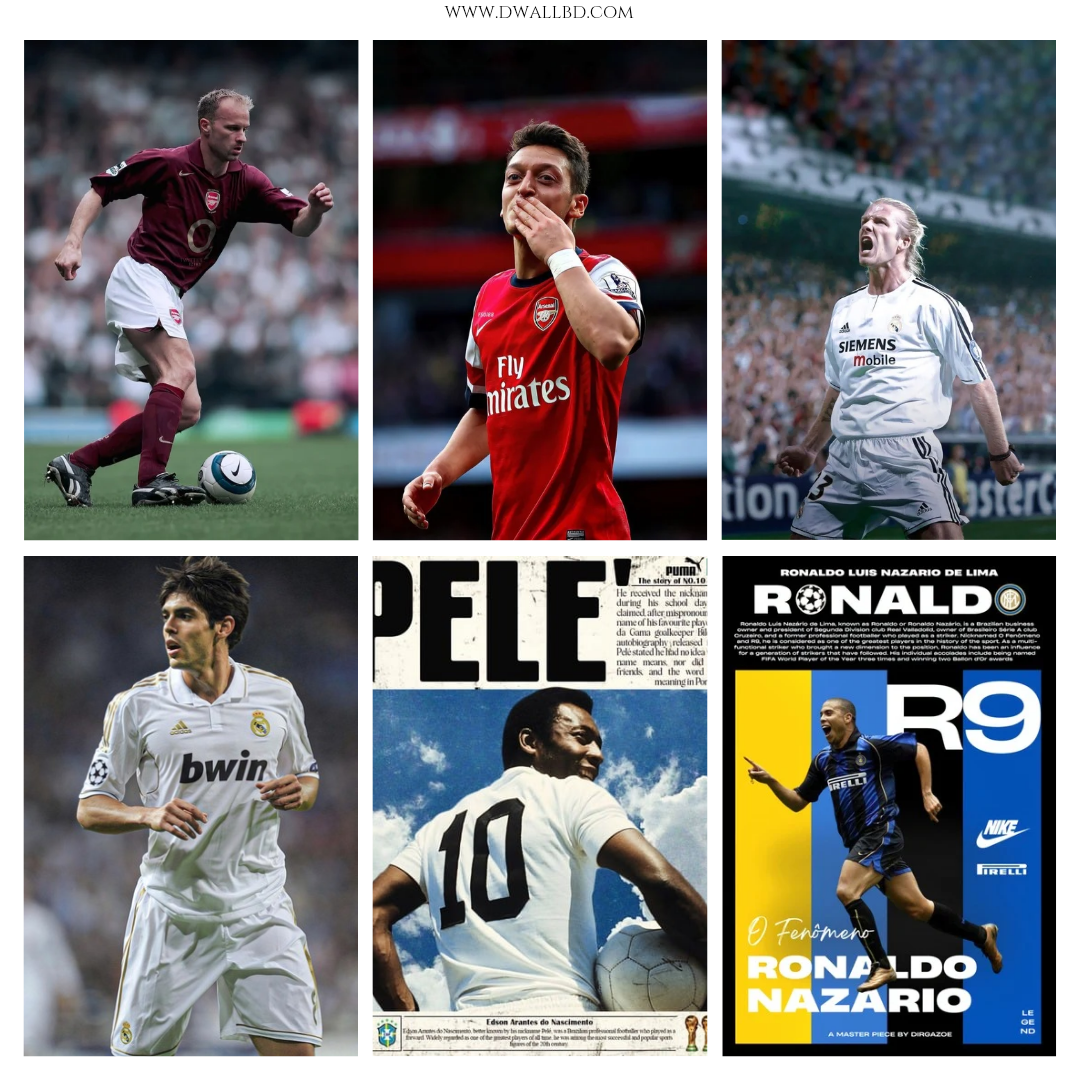Legendary Football Icons Poster - Image 2
