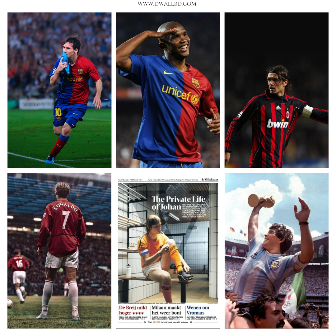Legendary Football Icons Poster - Image 3