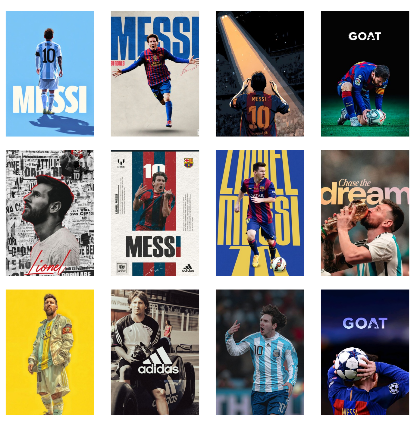 The Messi Legacy Premium PVC BOARD