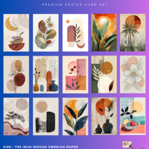 Boho Serenity Poster Card Set