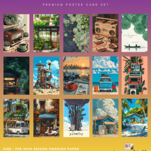 FLOATING MEMORIES Poster Card Set