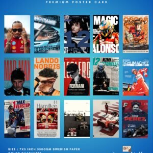 Formula One Poster Card Pack