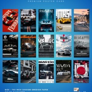 Drive & Thrill Series 2.0 Poster Card Set