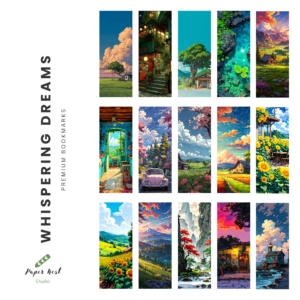 Whispering Frames Bookmark Pack