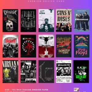 Amplified Icons Poster Card Set