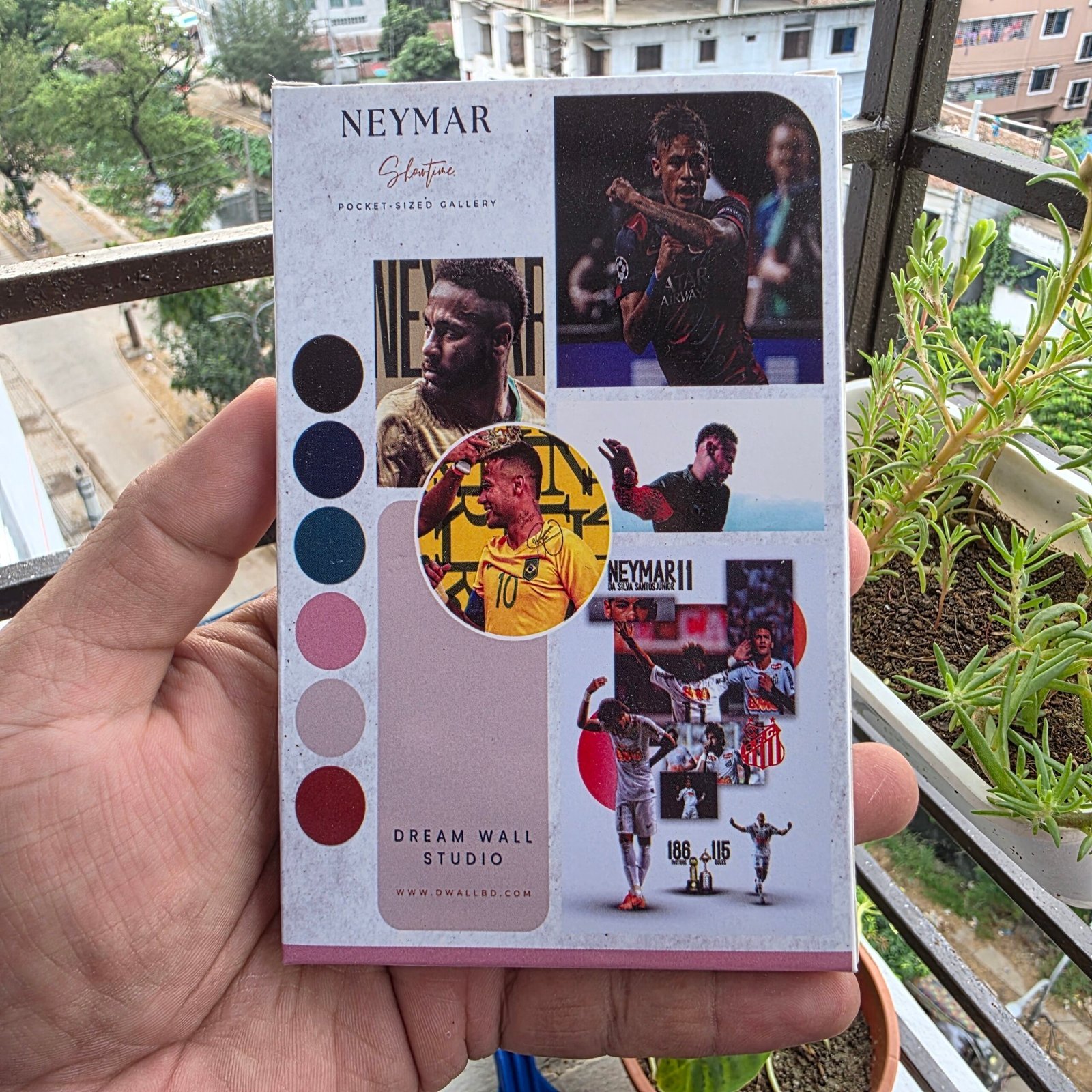 Neymar Showtime Mini Poster Card Pack | Premium 20pcs