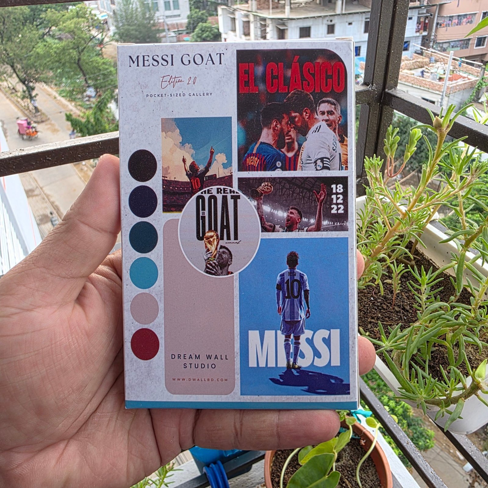 Messi GOAT Edition 2.0 Mini Poster Card Pack