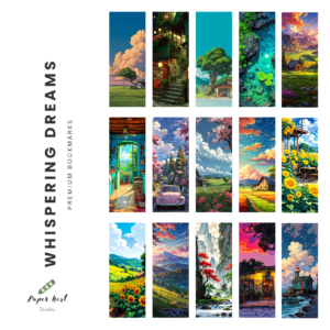 Whispering Frames Bookmark Pack