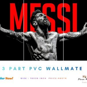 Messi WallMate – Premium 5-Part Wall Art 6