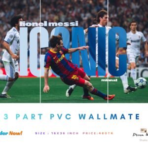 Messi WallMate – Premium 5-Part Wall Art 7