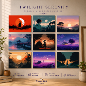 Twilight Serenity Poster Card Set