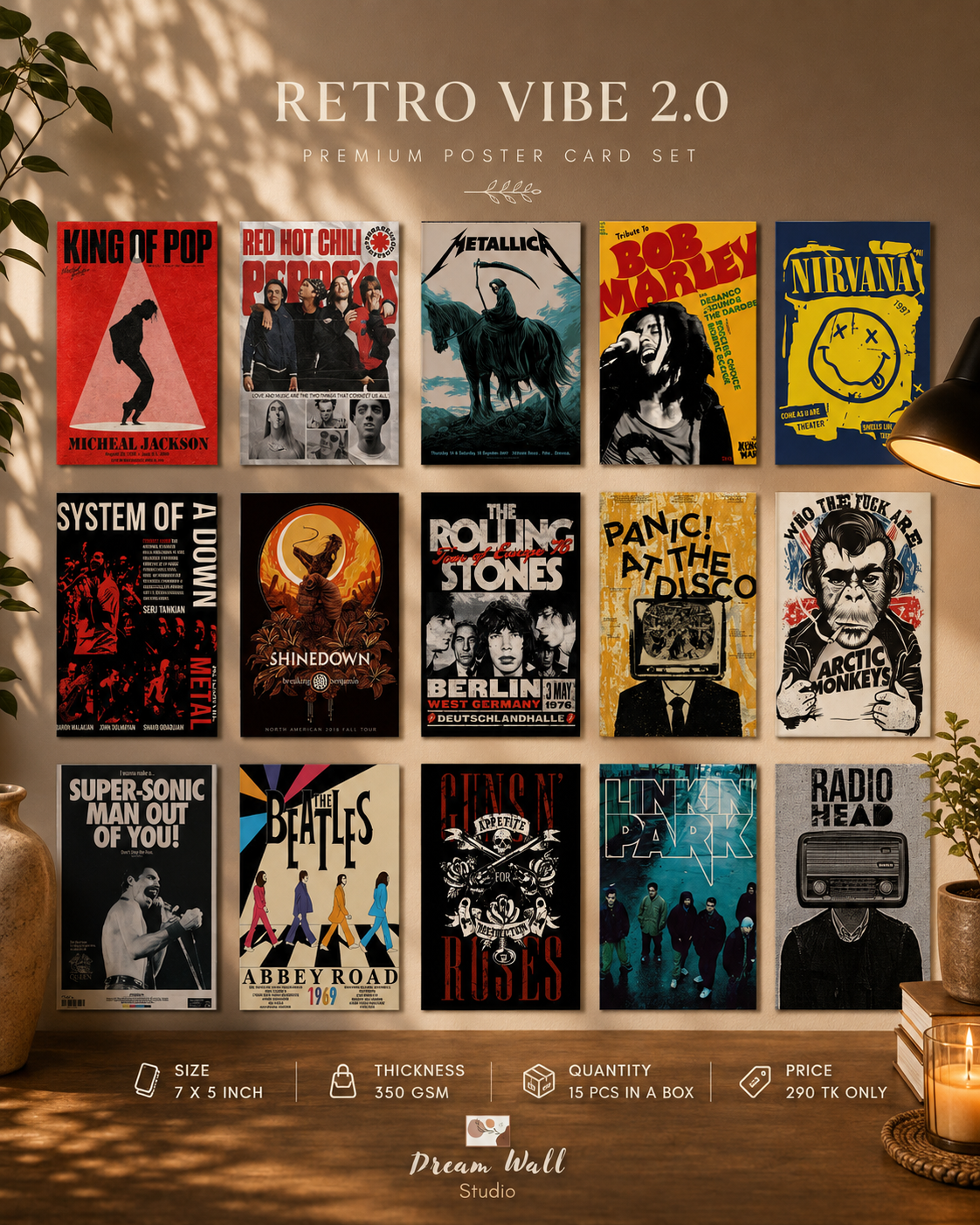 Retro Vibes 2.0 Poster Card