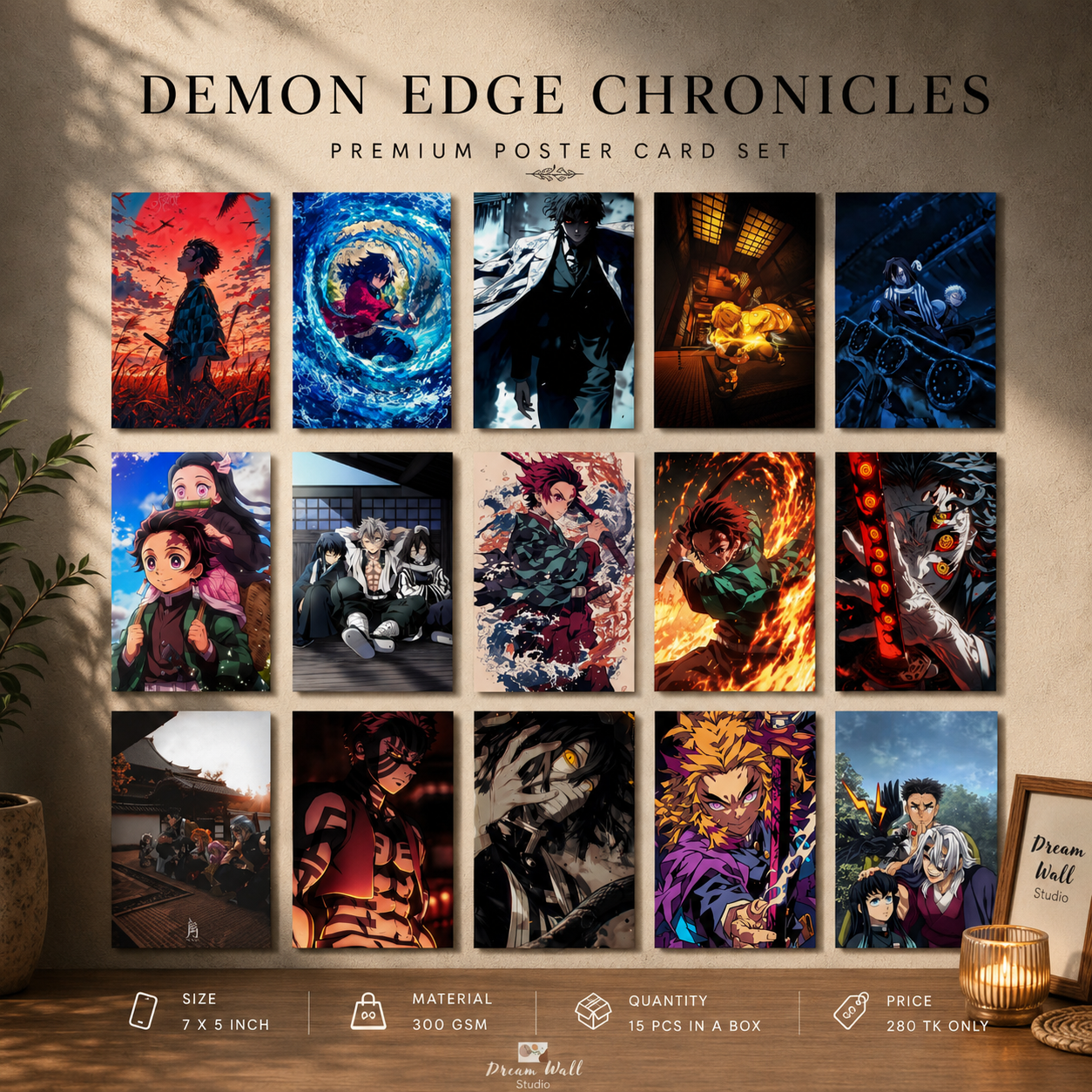 Demon Edge Chronicles Poster Card Pack