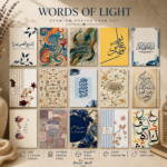 Words of Light Islamic Poster Card Pack