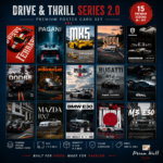 Drive & Thrill Series 2.0 Poster Card Pack | 15 Pcs