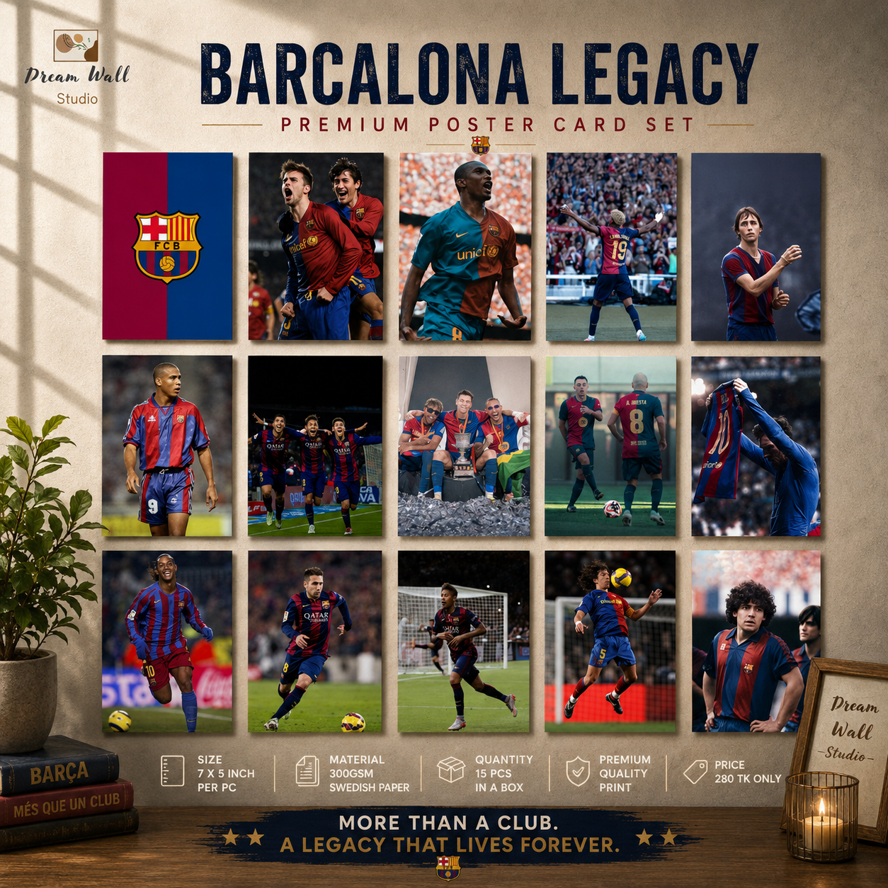 Barcelona Poster Card Pack