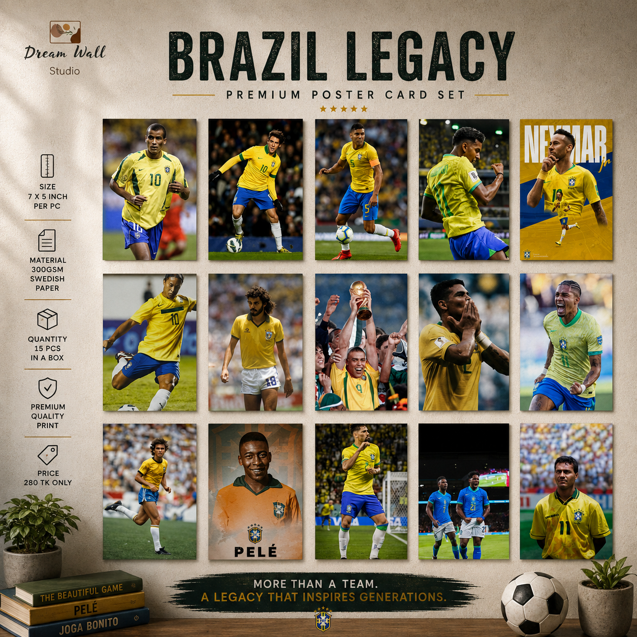 Brazil Poster Card Pack