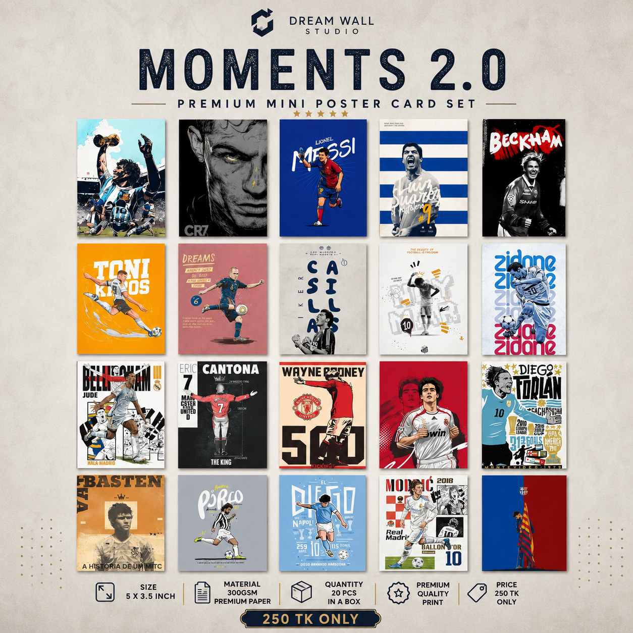 Iconic Moments 2.0 Mini Poster Card