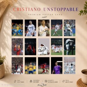 Cristiano Unstoppable Poster Card Pack