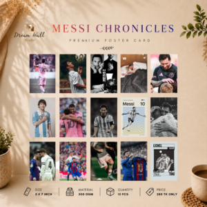Messi Chronicles Poster Card Pack