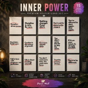 Inner Power Poster Card