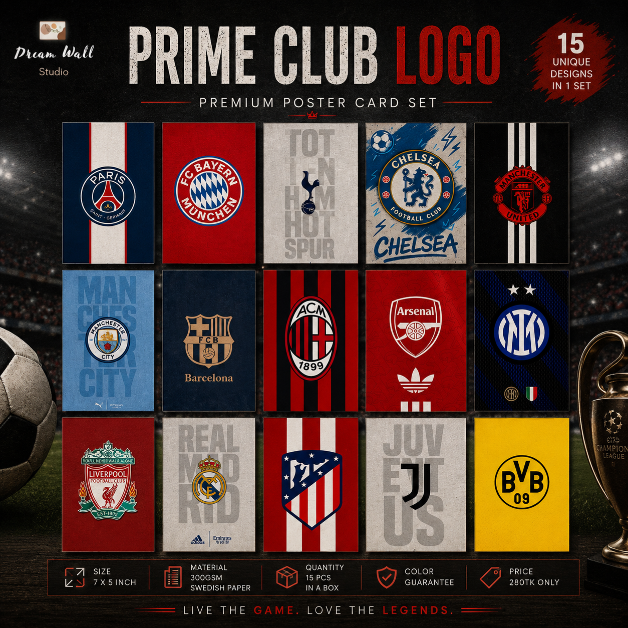 Prime Club Logo Poster Card