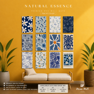 Natural Essence PVC Wallmate | 12pcs set